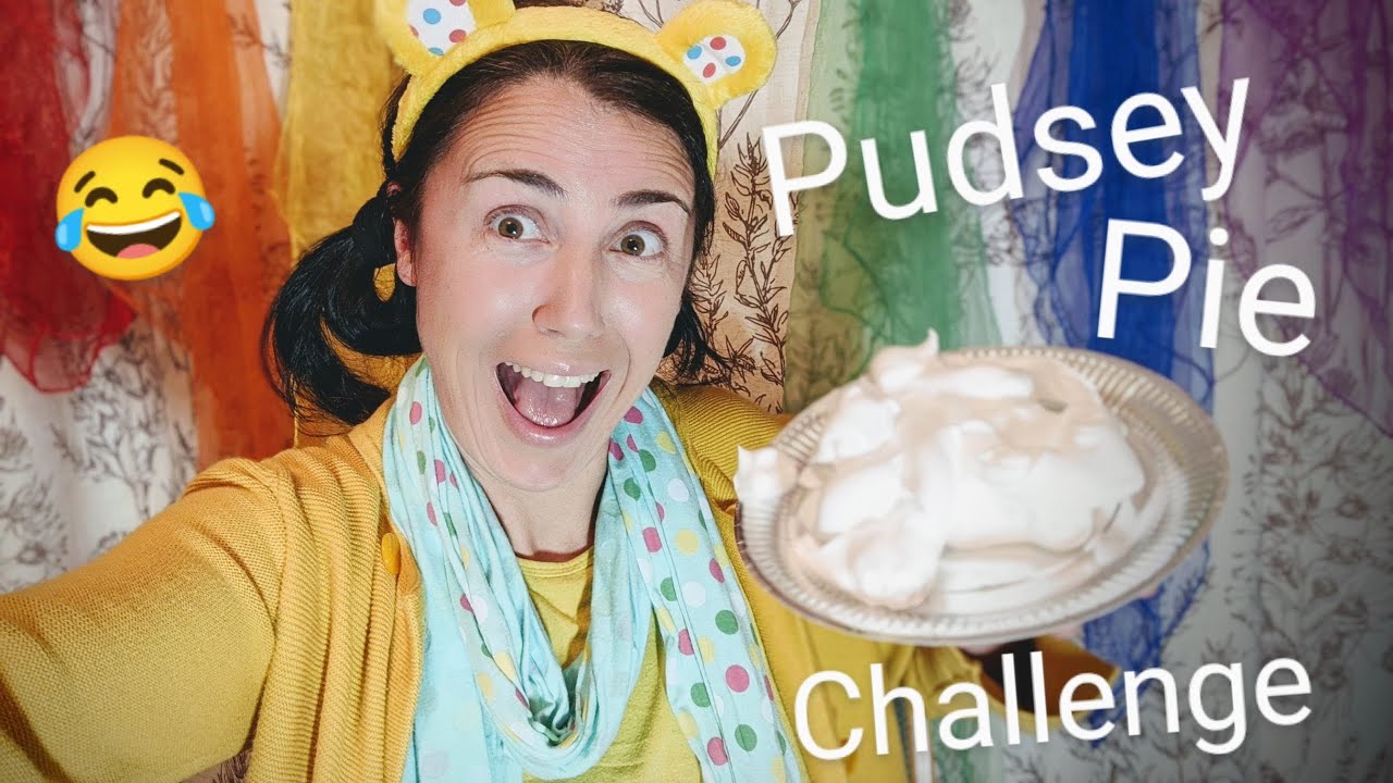 Becky Bops completing the Pudsey Pie Challenge 2020 for BBC Children in Need!