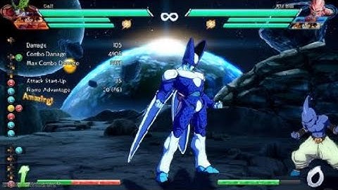 DBFZ - Janemba gives Cell same side M Perfect attack