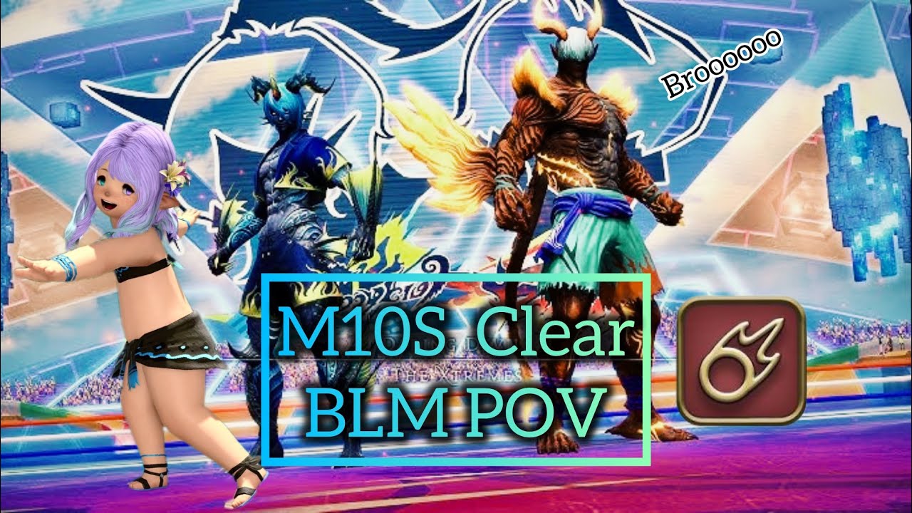 FFXIV BLM CRT Arcadion M10S The Xtremes Savage Cleared PS5