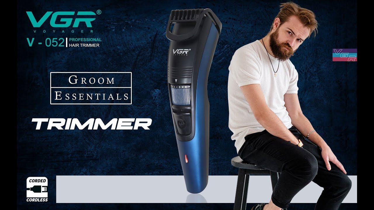 VGR V-052 Hair Trimmer for Men | WWW.LOOMANTHA.COM 