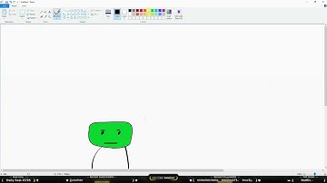 I tried drawing 7tv emotes in MS Paint...