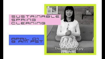 #ClothesBusters Webinar One: Sustainable Spring Cleaning