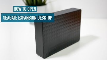 Open / Dismantle the Seagate Expansion Desktop Drive to use as an Internal Drive