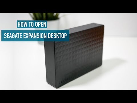 Open / Dismantle the Seagate Expansion Desktop Drive to use as an Internal Drive