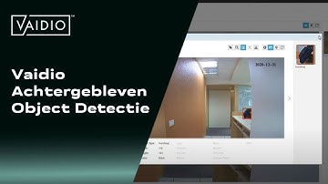 Vaidio | Achtergebleven Object Detectie