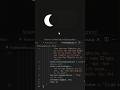 🌗 Day & Night Toggle Switch | Pure CSS + JS Animation #shorts