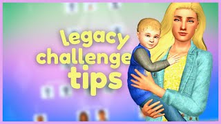 how to finish a legacy challenge in the sims WITHOUT getting bored❗👨‍👩‍👧‍👦*4 tips*
