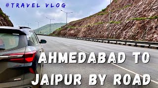 Ahmedabad to Jaipur By road  Via- Udaipur in Kia seltos// Best and fastest Route