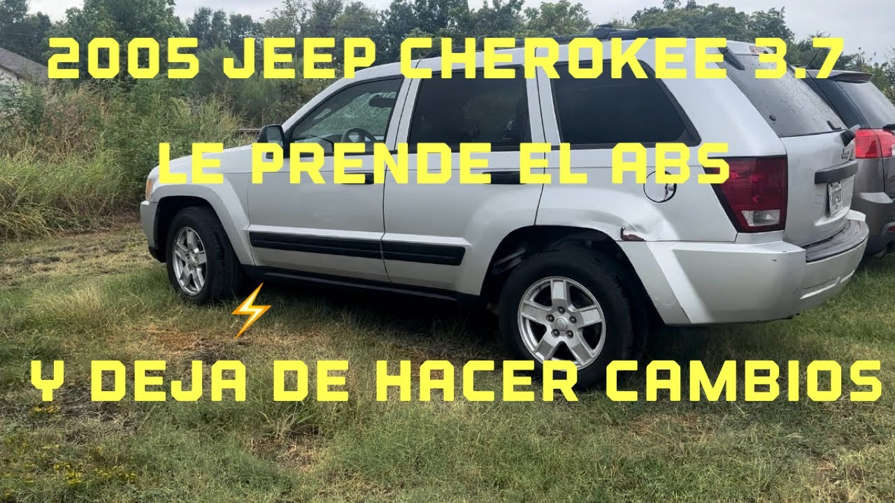 2005 jeep grand Cherokee 3.7🔴speed sensor🔴P0501 C1027 U1417 U140B🔴