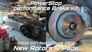 Performance Brake Kit for my Infiniti G37 Sport!