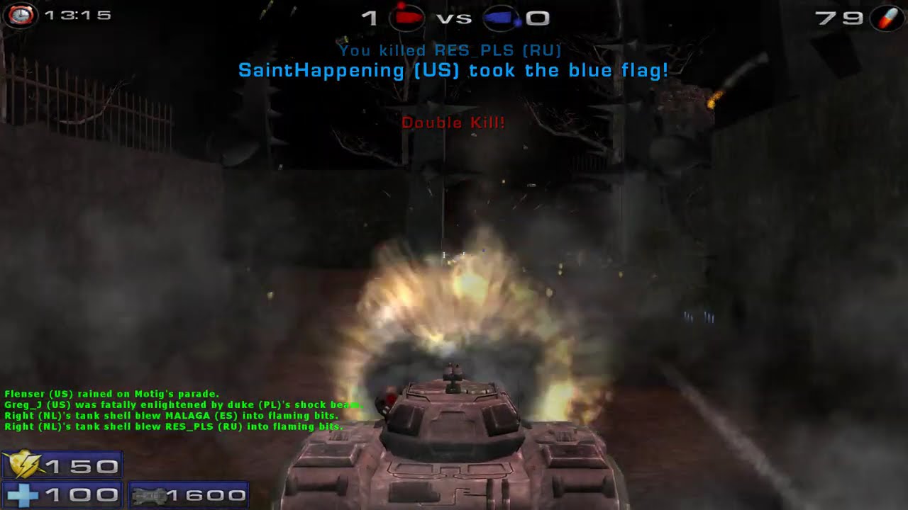 Unreal Tournament 2004 GamePlay | VCTF | 2025-12-28 | Darkfield | Right
