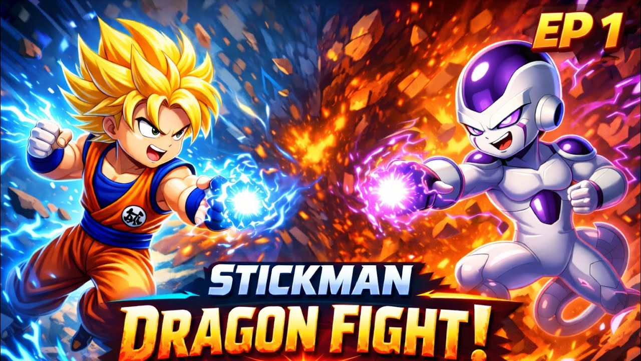 Stickman Dragon Fight EP 1 
