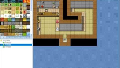 RPG Maker VX Tutorial 2 How to design a 2-story shop