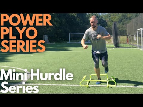 Power Plyos Series - Mini Hurdle Series (BUILD STRONG ANKLES)
