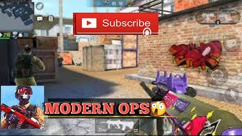 Modern Ops Online  FPS Games shooter  ios Android ||king Ryan ||