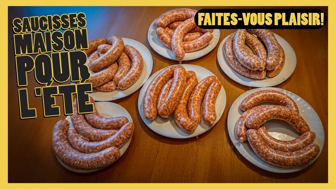 Saucisses Maison : Le Plaisir du Fait Maison pour des Barbecues Réussis !