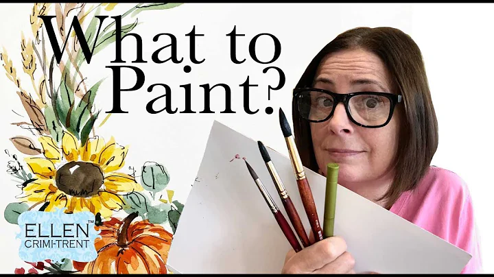 What to Paint when your overwhelmed!