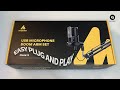 Maono PM461S - The Best Affordable USB Microphone for Mac and PC - Easy Plug and Play Unboxing!