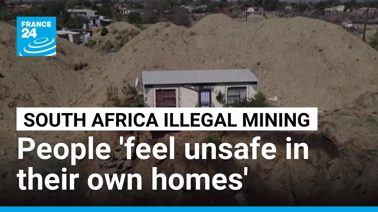Illegal mining ravages Johannesburg neighbourhoods • FRANCE 24 English