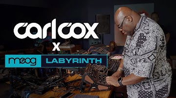 Carl Cox x Moog Labyrinth – Inside His All-New 100% Live Electronic Show
