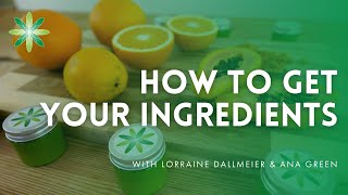 LIVE: How to get your Ingredients