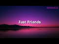 Just Friends || Ally Barron (Lyrics)