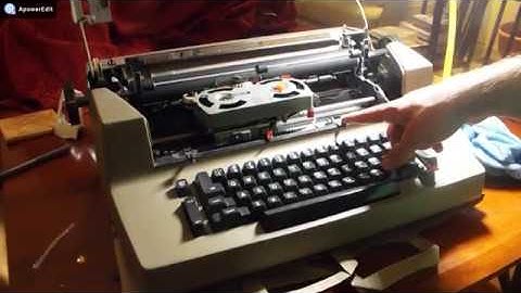 IBM Selectric Case Removal/Cleaning: FOUND HIDDEN TREASURES INSIDE!