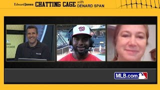 Chatting Cage Denard Span Answers Fans Questions