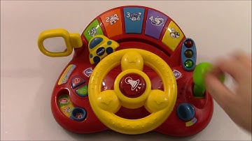 Vtech LEARN AND DISCOVER Driver Toy Demo. Engages the 5 senses of a Child