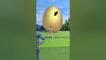 Smashing the Golden Egg 3D Special Effects| 3D Animation #shorts #funny