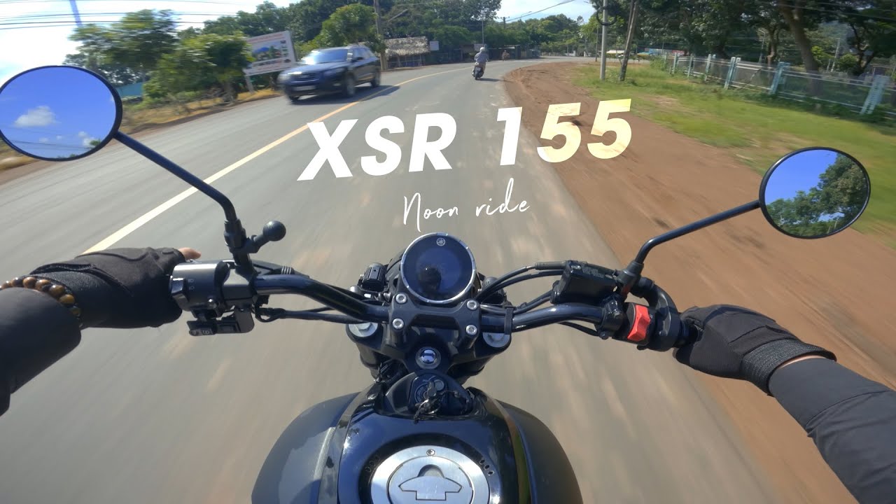 Xsr 155 Riding Position Yamaha XSR 155 Noon Ride | A motorbike travels well on paved roads ...