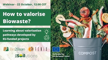 How to valorise biowaste - Learning about valorisation pathways developed by EU-funded projects.