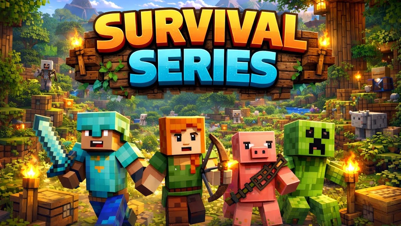 CRAFTING & BUILDING SURVIVAL SERIES PART1