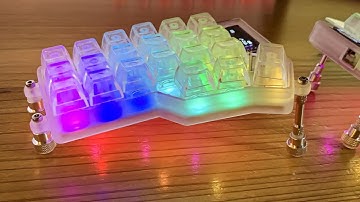 Corne Crkbd Split Keyboard Tenting Legs Customized Split Keyboard Case Acrylic Base Plate Screen Cov