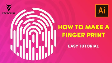How to make a Fingerprint in Adobe Illustrator