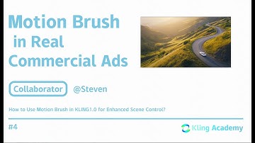 KLING Workshop | How to Use Motion Brush in KLING1.0 for Enhanced Scene Control?