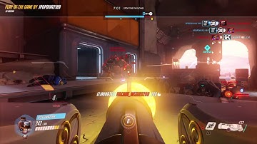 Overwatch: play of the game bastion watchpoint Gibraltar quickplay