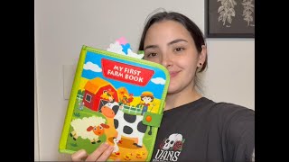 hahaland Busy Book for Toddlers 1-3 - Montessori Toys Busy Board for 1 Year Old Boy Gifts Girl Toys