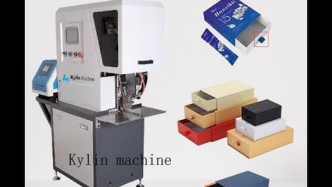 Drawer box ribbon machine