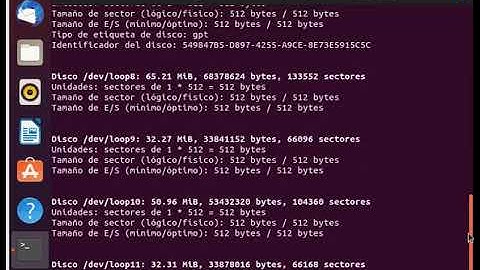 Crear Partición en UBUNTU