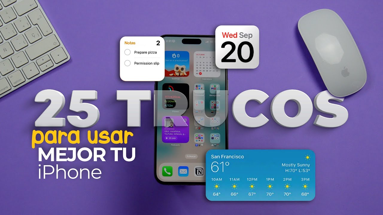 25 TRUCOS para USAR MEJOR tu iPhone 📲🙌 - YouTube