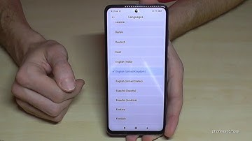 Xiaomi Poco X3 (NFC): How to change the language? also for Poco X3 GT amd Poco X3 Pro