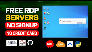 Get FREE RDP Server with Unlimited Root Access | No Payment Required | No Sign Up Required