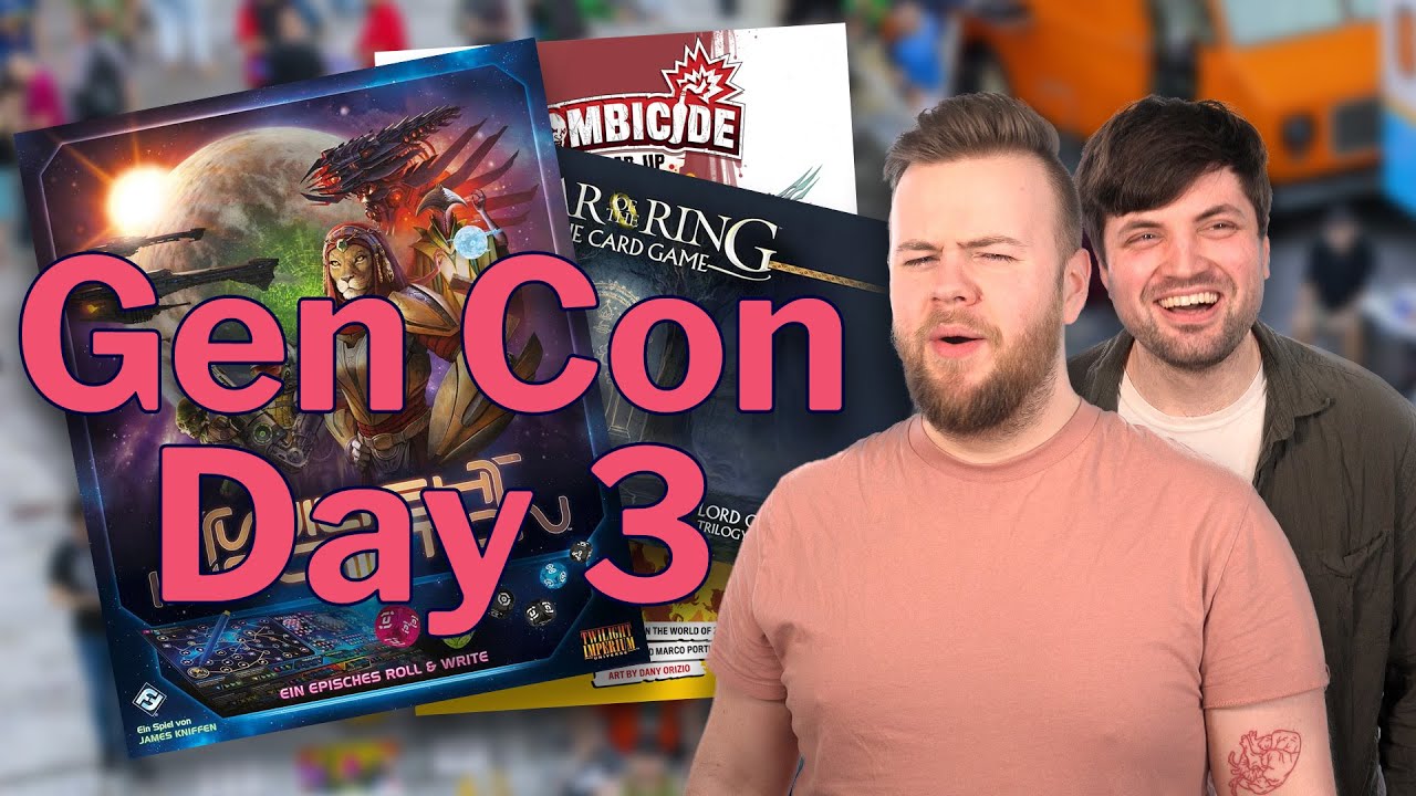 The Best Board Games at Gen Con 2022 - Day 3!