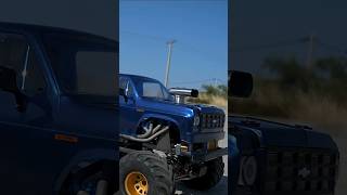 RC V8 Truck ROLLOVER #rc #v8 #crash