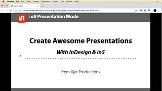 Presentation Mode - in5 Features by Plan