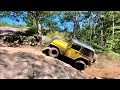 Testing the limits rock crawling my tj with 25 inch lift 33s and open diffs