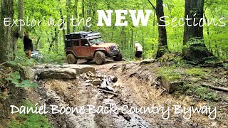 Daniel Boone Backcountry Byway, the NEW sections in Menifee County