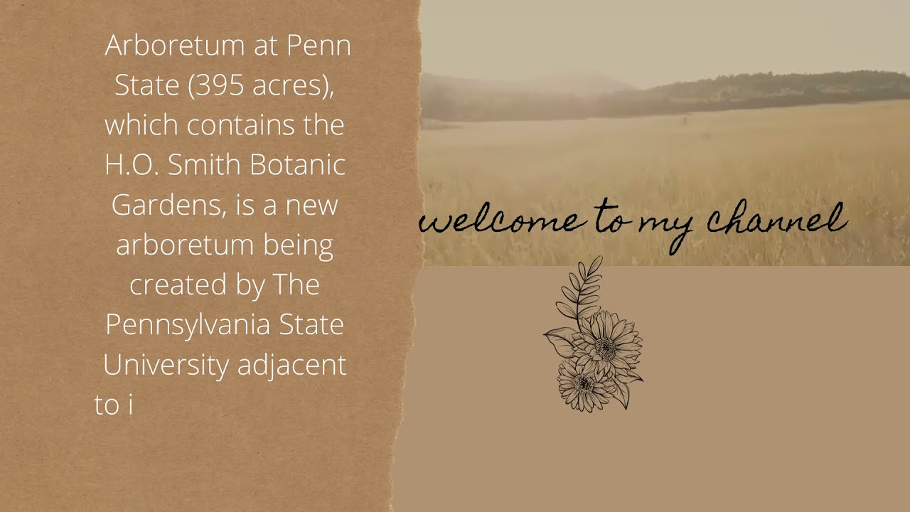 The arboretum at Penn state… Pennsylvania… 🇺🇸