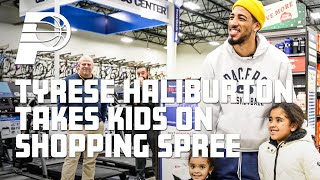 Tyrese Haliburton Hosts Holiday Shopping Spree | Indiana Pacers